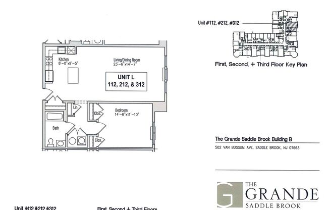 1 bed, 1 bath, 849 sqft, $2,595, Unit 312 B