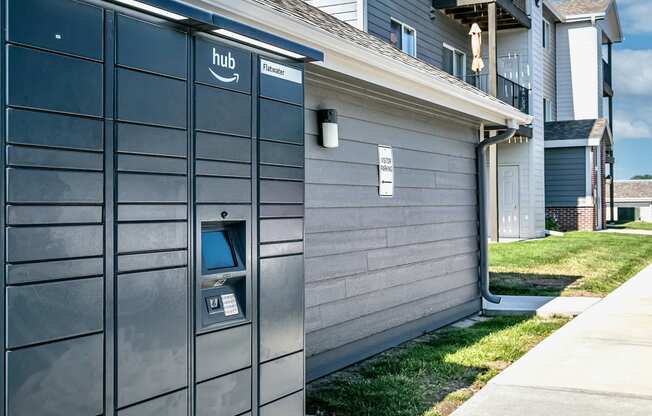 Amazon Hub at Flatwater Apartments in La Vista NE