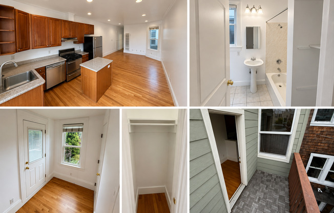 Bright Top-Floor Flat with Private Deck, Shared Garden & Storage