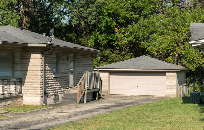 Super 3-brm stone ranch with basement, detached garage in excellent Shively neighborhood