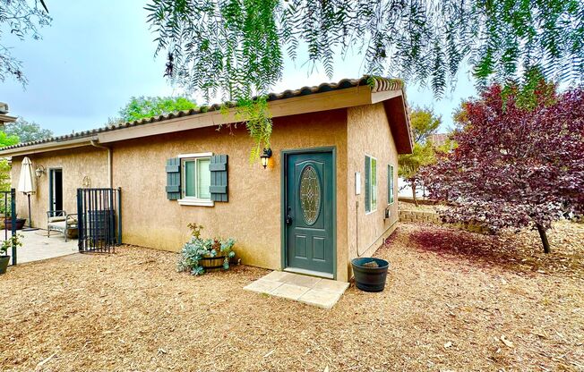 Beautiful Single-Story, Detached Guest Home on Private, Gated Country Property in Fallbrook!