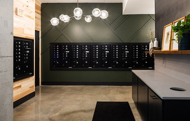 Package Lockers at Kesler Apartments, Fargo, North Dakota 58102