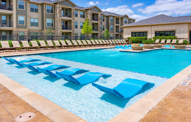 take a dip in our resort style swimming pool