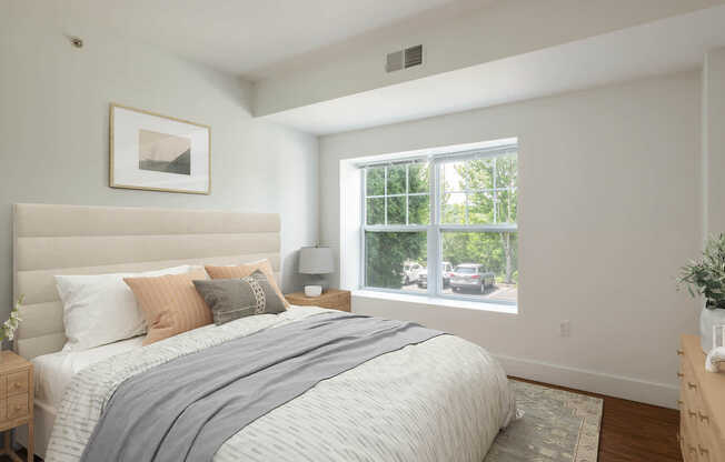 Bedroom with Hard Surface Flooring