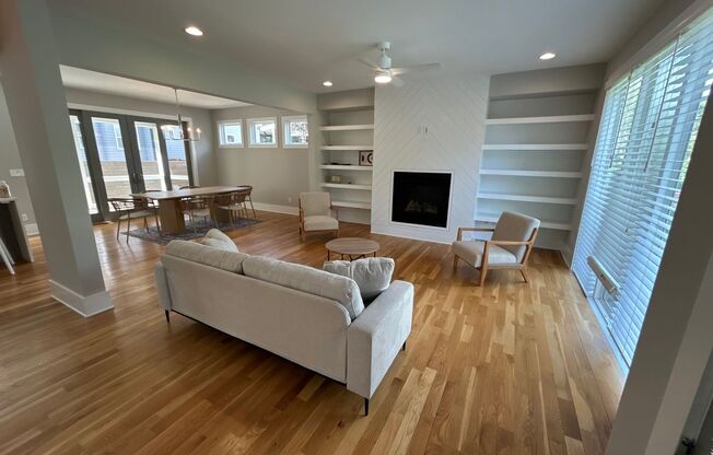 3 Bed | 3.5 Bath Single Family Downtown Raleigh Home | Electricity Included!
