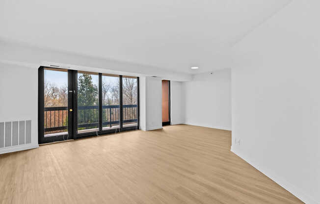 Living Room with Hard Surface Flooring