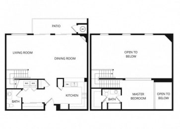 Studio, 1.5 baths, 1,079 sqft, $1,620