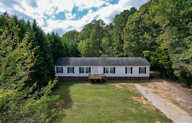 Private home on large lot!