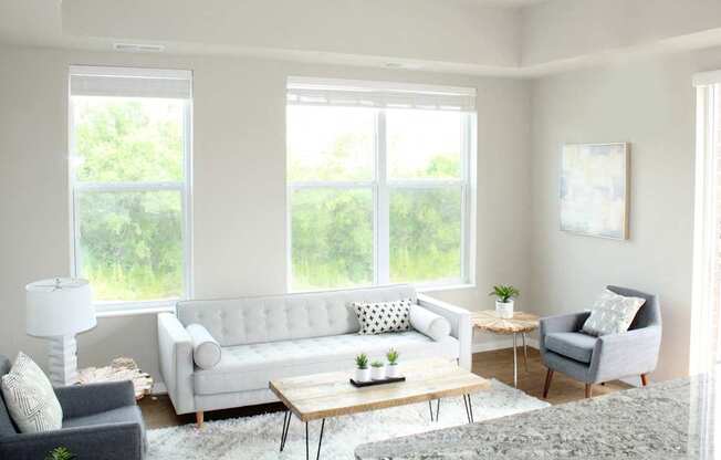 Over-Sized Windows at Overlook on the Creek, Minnetonka