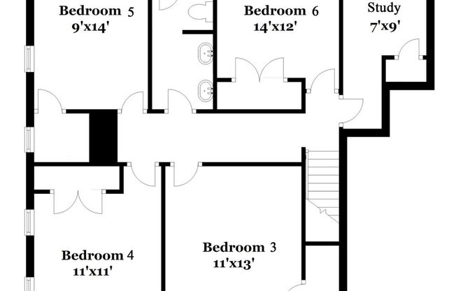 6 beds, 2 baths, 1,436 sqft, $8,579, Unit 616-C