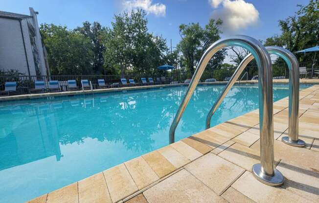 the swimming pool at the resort at governors residence