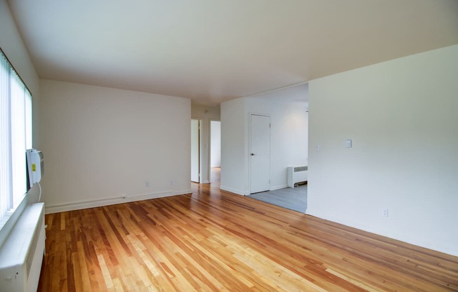 Wood Flooring in Amber Square Apartments