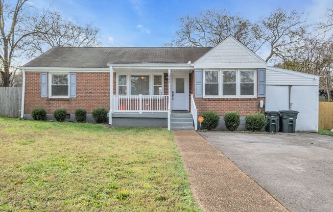 East Nashville home with EV Charger!