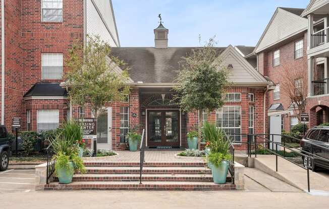 Leasing office at Inverness Apartments in Houston, TX