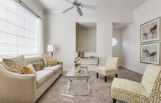 Spacious Living Room