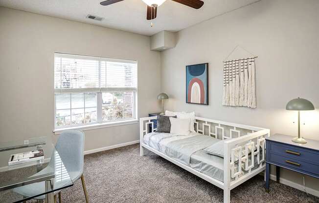 Bedroom at Autumn Grove Apartments, Omaha, NE, 68135