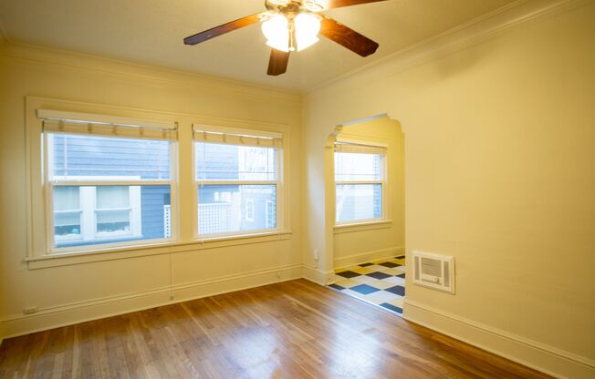 Darling Kerns Two-Story Apartment with Spiral Staircase!