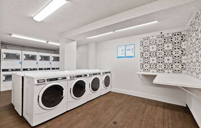 Laundry room with many machines. at Talavera, Idaho