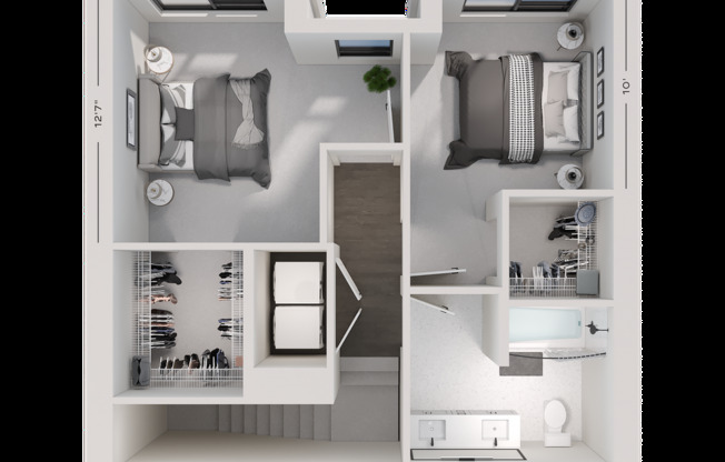 2 beds, 1.5 baths, 1,246 sqft, $3,095, Unit 101