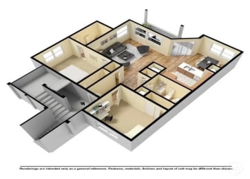 2 beds, 2 baths, 980 sqft, $2,469