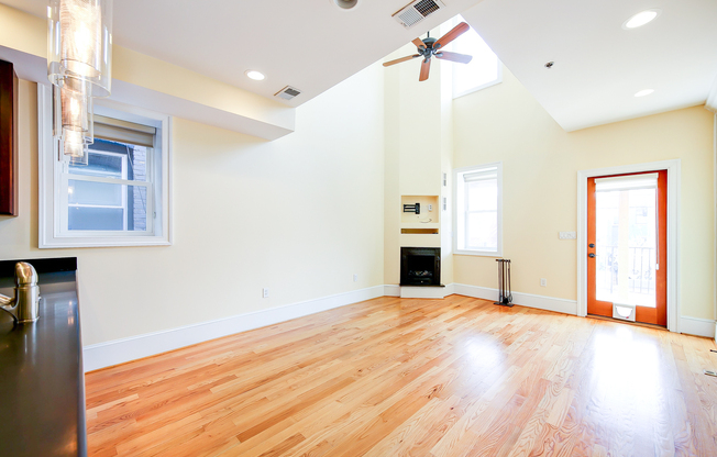 Capitol Hill PENTHOUSE with 2 Decks, Off Street Parking,  Plus 20 Foot Ceilings!