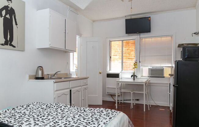 Studio, 1 bath, 196 sqft, $1,095, Unit 19