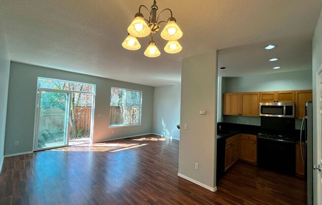 Elegant Arbor Townhome with Open Kitchen, W/D, Patio, and Soaking Tub