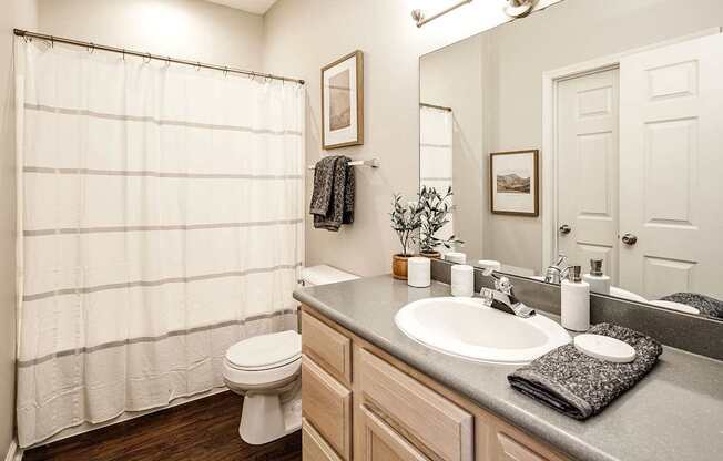 Bathroom at Autumn Grove Apartments, Omaha, NE, 68135