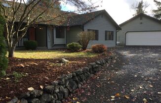 Poulsbo Home with Detached Oversized Garage