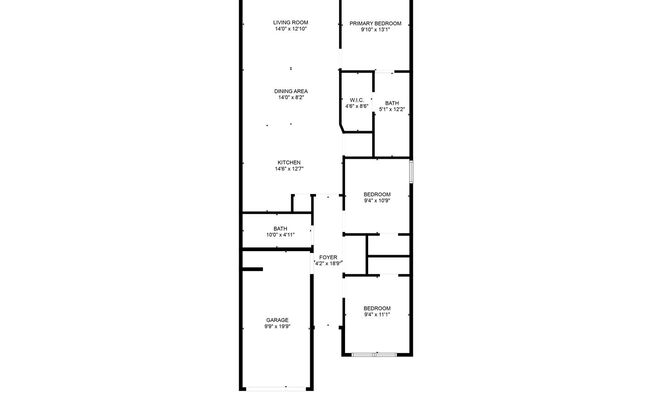 3 beds, 2 baths, 1,175 sqft, $1,595, Unit 909 Cherry Laurel Lane - Unit B