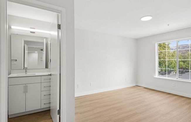 Bedroom with Hard Surface Flooring