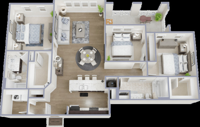 3 beds, 2 baths, 1,314 sqft, $1,820