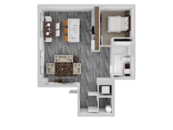 1 bed, 1 bath, 758 sqft, $1,530