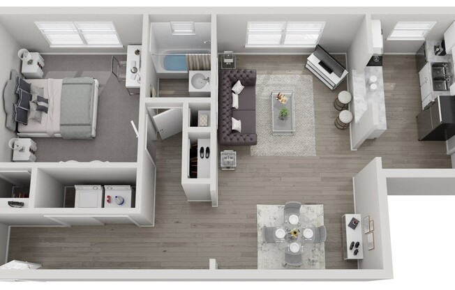 1 bed, 1 bath, 655 sqft, $1,225