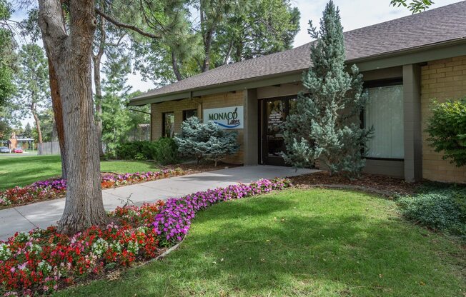 Entrance To The Property at Monaco Lakes, Denver, CO