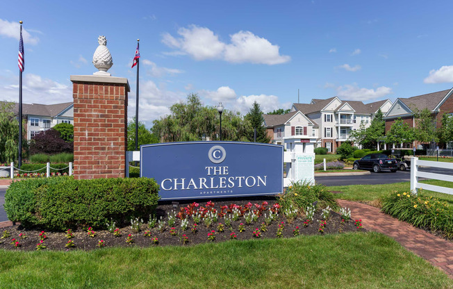 sign in front of houses