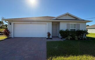 Rental property located in Lehigh Acres: Zip code 33972. 3Bed/2Bath. New construction Single family. Special Offer! Qualify for a deposit-free option and save on move-in costs!