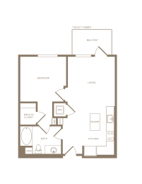 1 bed, 1 bath, 713 sqft, $2,899