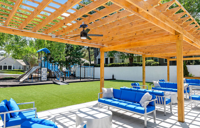 Outdoor Seating Area with Gazebo