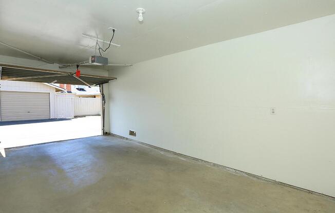 Newporter provides an attached garage
