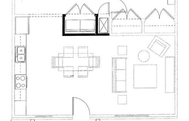 1 bed, 1 bath, 840 sqft, $1,200, Unit 7201