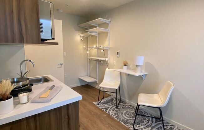 Studio, 1 bath, 175 sqft, $1,195, Unit 406