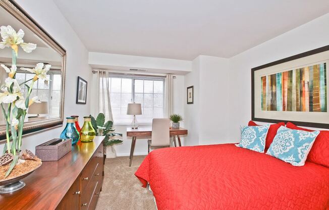 Second Bedroom in Fairfax Apartment at Fairfax Square at Fairfax Square, Virginia