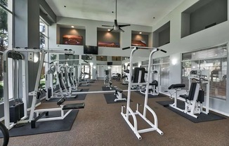 Fitness center at Desert Sage Apartments in Goodyear Arizona