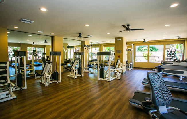 Fitness Center and Gym at Apartments in Chandler and Gilbert