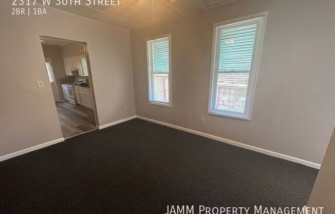 2 beds, 1 bath, 1,224 sqft, $1,250