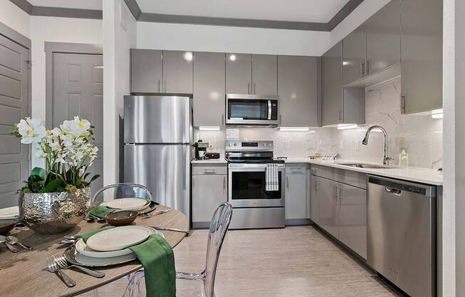 KITCHEN WITH DINING2 at Reveal Skyline  at La Cantera, San Antonio, 78256