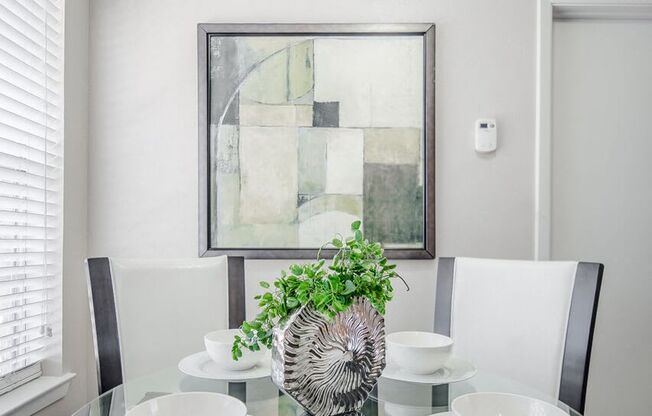 Elegant Dining Space at Park Villas, Texas