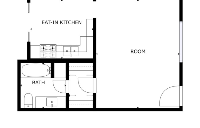 Studio, 1 bath, $1,625, Unit 071#35