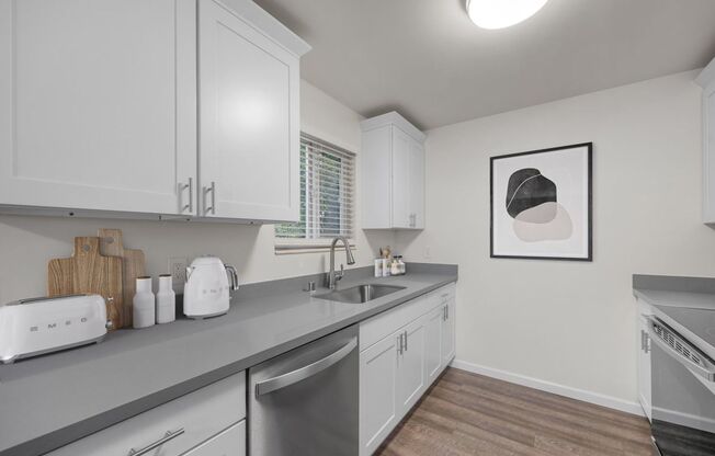 Quiet Apartment Living with In-Unit Laundry and Assigned Parking
